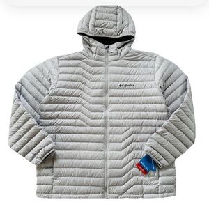 Columbia Men's Woodrose Crest Hooded Omni-Heat Down Jacket Size: XL